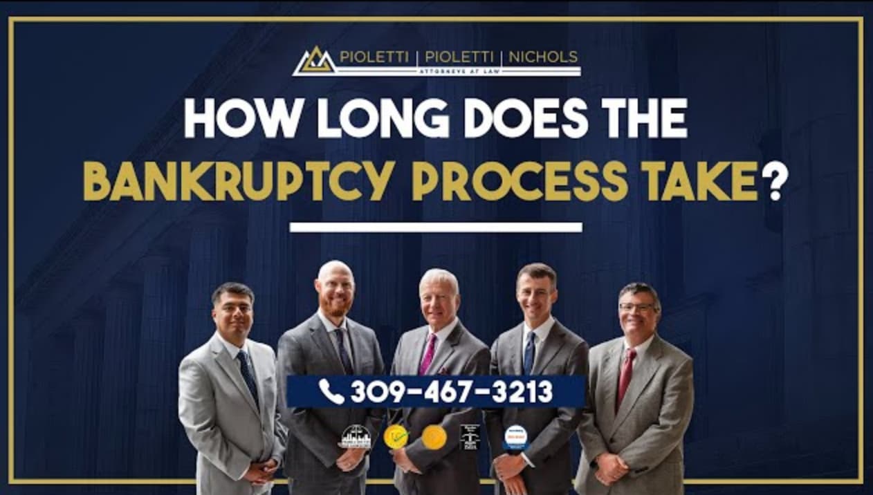 How long does the bankruptcy process take? – Pioletti Pioletti & Nichols